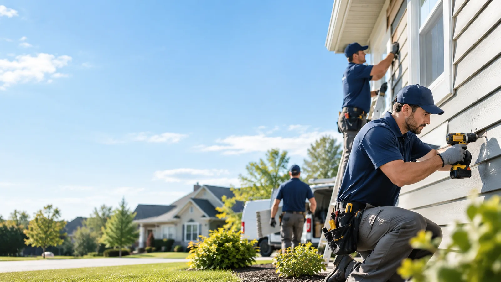 Cracked Siding Repair in Ness City, KS